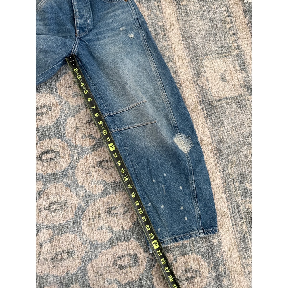 Free People Good Luck Barrel Jeans Size 24 Excellent Condition with Flaw - Picture 3 of 6